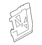 88948862 - Body: Seat Back Frame for Saab: 9-7x Image