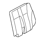 89026986 - Body: Seat Back Cover for Saab: 9-7x Image