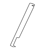 7P0867191 - Body: Lower Bracket for Volkswagen: Touareg Image