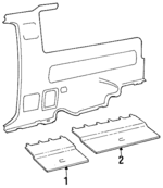 E6TZ9831560A - Body: Trim for Ford: Bronco II Image