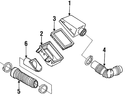 Air Intake for 1989 Pontiac Grand Prix #0
