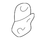 8639235020 - Electrical: Antenna Assembly Bezel for Toyota: 4Runner Image