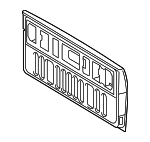 657000C073 - Body: Tailgate for Toyota Image
