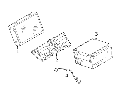 Navigation System for 2009 Nissan Murano #0