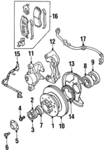 8972513460 - : Speed Sensor for Isuzu Image