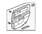 83701SZAA23ZC - : Door Trim Panel for Honda: Pilot Image