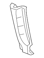 F65Z18268B74A - Body: Lower Reinforced for Ford: F-150, F-150 Heritage, F-250 Image