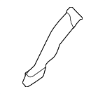 72511FL000 - : Rear Duct for Subaru Image