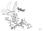 52101922147 - Seats: Recl.Seat Fitting Outer Left for BMW Image