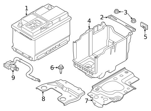 Battery for 2016 Ford Fiesta #0