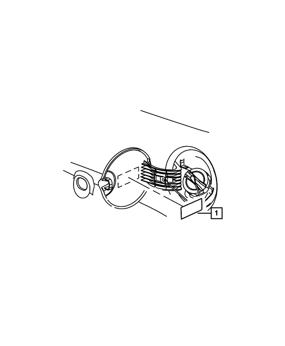 Fuel Label, Diesel - Mopar (J5464900)