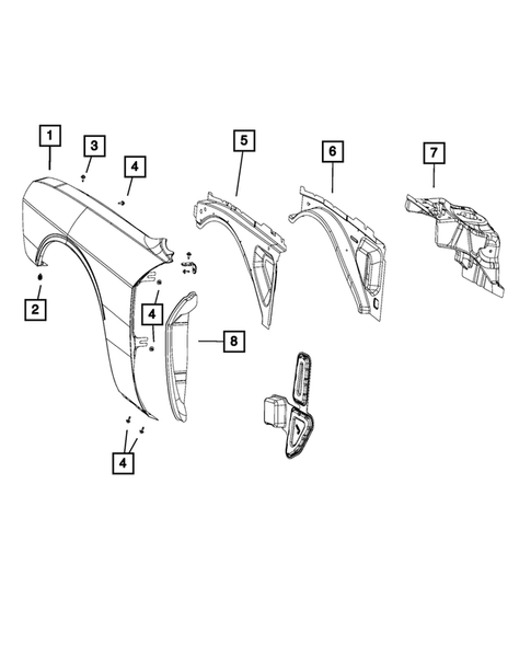 Fenders for 2015 Dodge Challenger #0