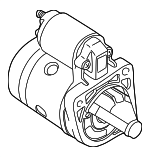 RK95618400U - : Starter for Kia: Sephia, Spectra, Sportage Image