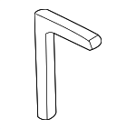 7D0819069 - HVAC: Heater Core Seal for Volkswagen: Cabrio, EuroVan, Golf, Jetta, Passat Image