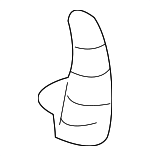 3B1819125 - HVAC: Lever Assembly for Volkswagen: Passat Image