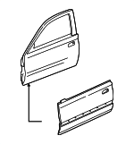 67010S5PA90ZZ - : Door Shell for Honda: Civic Image