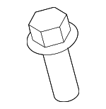 957010601408 - Emission System: Lower Oxygen Sensor Bolt for Honda: Accord, Civic, Element, Fit, HR-V, Insight, Odyssey, Pilot Image