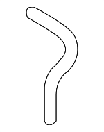 YF0915384 - Cooling System: Drain Hose for Mazda Image