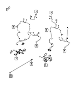 68302030AB - Electrical: Seat Recliner Wiring for Mopar Image