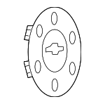 15067581 - Suspension: Wheel Cover for Chevrolet: Silverado 1500 | GMC: Savana 1500, Savana 2500, Savana 3500, Sierra 1500, Sierra 1500 HD, Sierra 2500, Sierra 2500 HD, Sierra 3500, Yukon Image