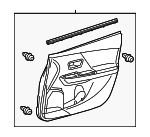6761047410E1 - : Door Trim Panel for Toyota Image