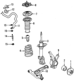 4881152090 - Suspension: Stabilizer Bar for Toyota Image