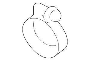 N10619901 - Cooling System: Pressure Hose Clamp for Audi Image