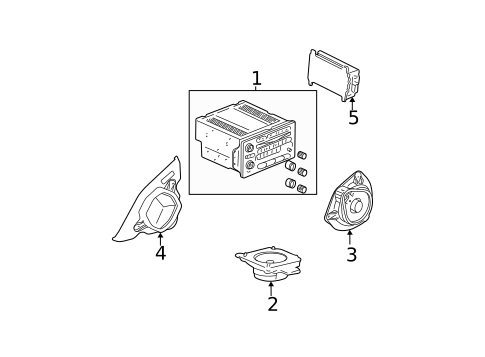Sound System for 2003 Oldsmobile Bravada #1
