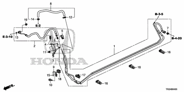 Fuel Pipe (KA/KC/KL) for 2012 Honda Civic #0