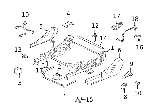 Tracks & Components for 2005 Mitsubishi Outlander #1