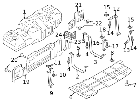 Fuel System Components for 2018 Ford F-250 Super Duty #2