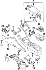 MB899554 - Body: Lighter for Chrysler: Sebring | Dodge: Avenger Image
