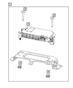 4672644AJ - Electrical: Camera Processor Module for Ram: 2500, 3500 Image