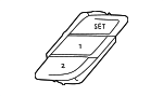 61317937970 - Body: Memory Switch for BMW Image
