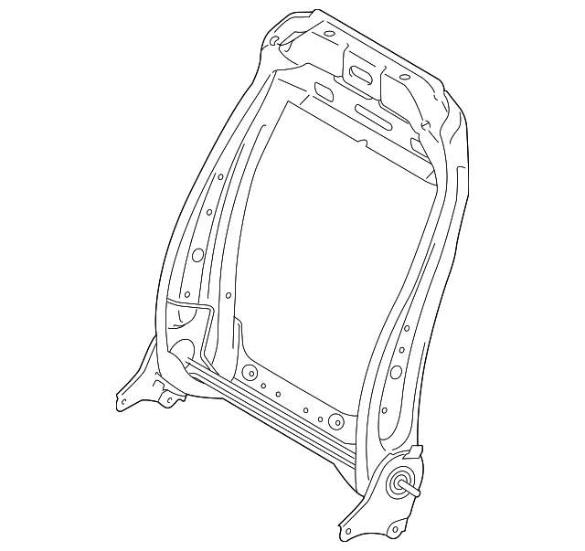2015-2022 Ford Seat Back Frame NU5Z-7861018-G | OEM Parts Online