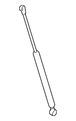 534400W102 - Body: Lift Cylinder for Lexus: IS250, IS350 Image