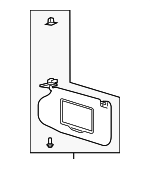 LJ7Z7804105AD - : Visor for Lincoln: Corsair Image
