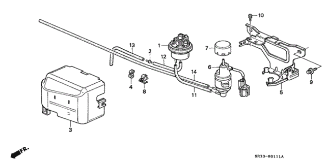 Device Control (2) for 1992 Honda Civic #0