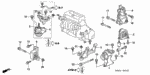 90161S7C000 - Body/Air Conditioning: BOLT, SPECIAL FLANGE (10X77) for Acura Image