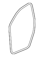 20831258 - Body: Weather-strip On Body for Buick: Enclave Image