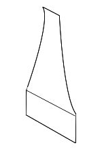 63318363847 - Body: Reflector for BMW: 525i, 528i, 530i, 540i, M5, X5 Image