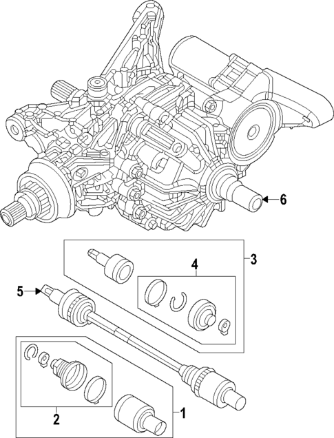 Axle Shafts & Joints for 2024 Dodge Hornet #0