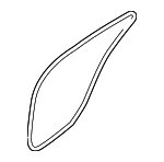 769239DJ1A - Body: Weather-strip On Body for Nissan: Maxima Image image