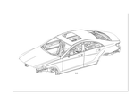 2186002305 - Body Shell: Body-in-White for Mercedes-Benz Image