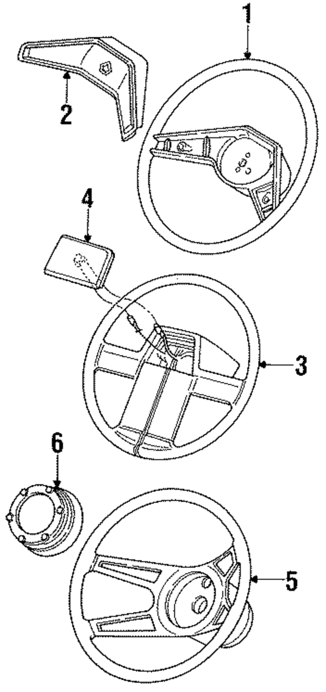 4333414 - Steering: Steering Wheel for Mopar Image