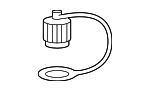 7149287978 - HVAC: A/C Service Valve Cap for BMW Image