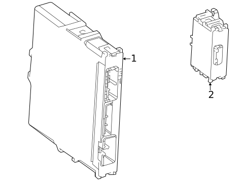 Electrical Components for 2025 Toyota Highlander #0