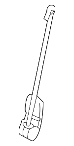 7T4Z78613D10AA - Body: Seat Belt Guide for Ford: Edge | Lincoln: MKX Image