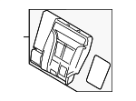 BA1Z7866801E - Body: Seat Back Pad for Lincoln: MKX Image