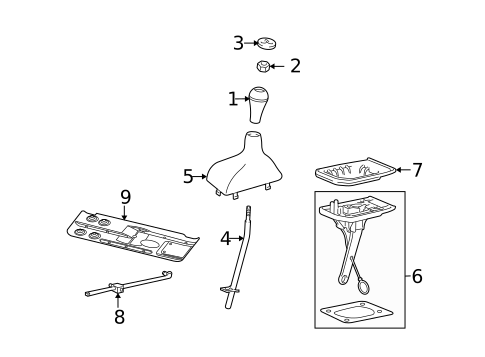 Hood & Components for 2007 Dodge Ram 1500 #1
